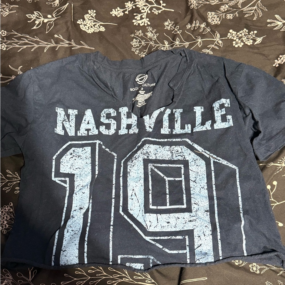 Nashville Graphic Kids Shirt - Black